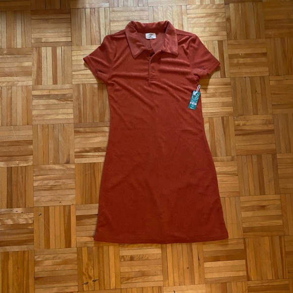 Mini Terry Polo dress-Size M - Picture 4 of 9